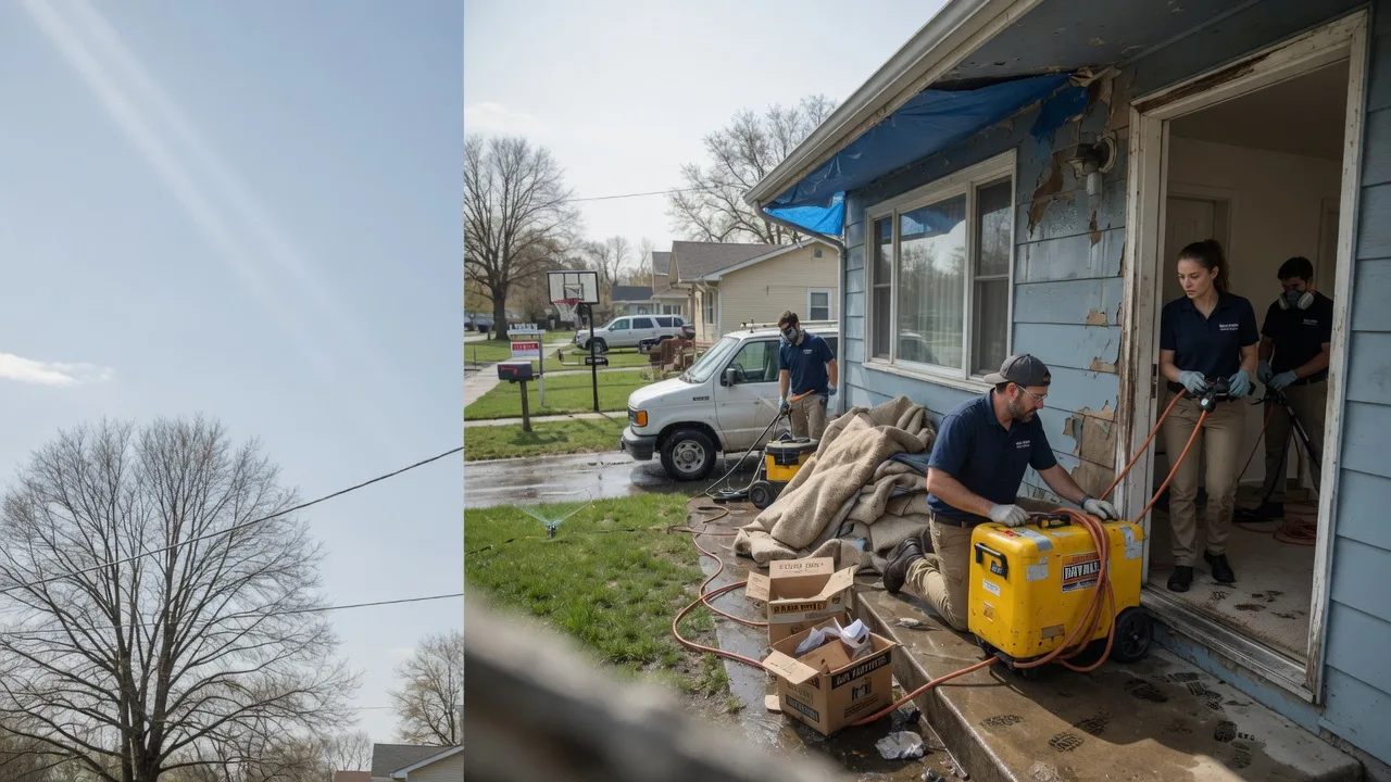 Basement Flood Cleanup in Rocky Mount, NC near me